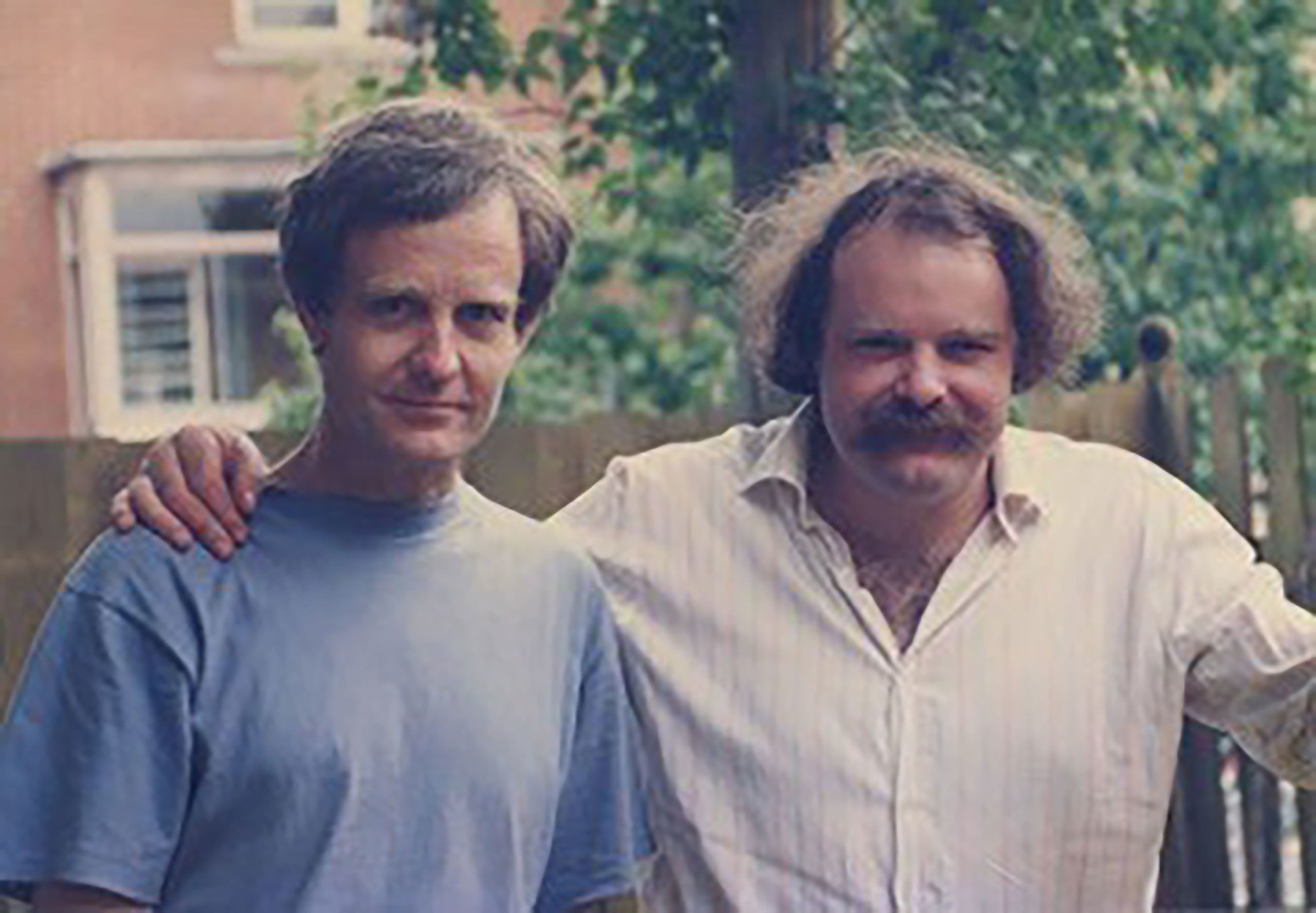 Brothers in science: Peter and Ian Hunter.