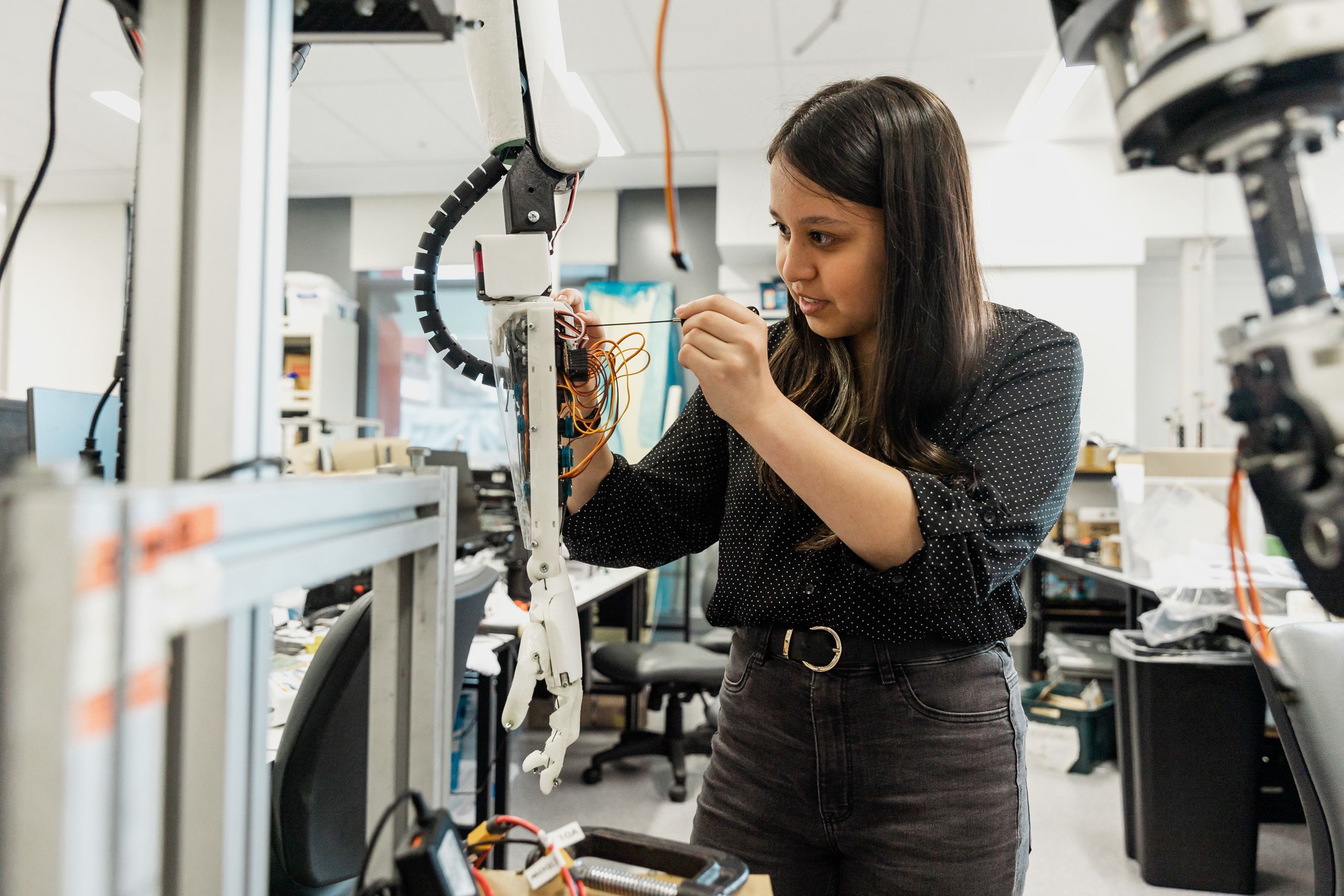 Engineering student Sarina Todd, Blues award for promoting gender equity in Science, Technology, Engineering, Mathematics. (STEM).