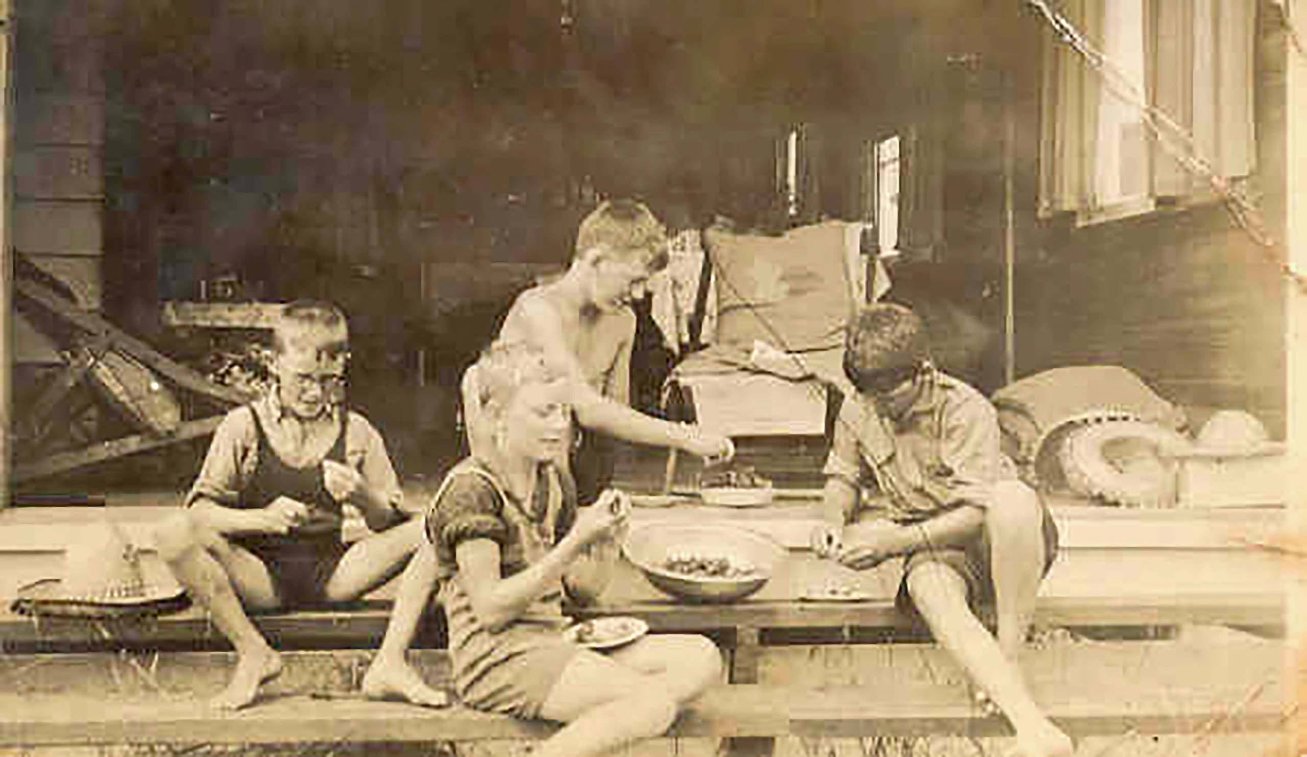 RURAL UPBRINGING: The nickname 'Mont' came from the comic book character Monty the mouse.